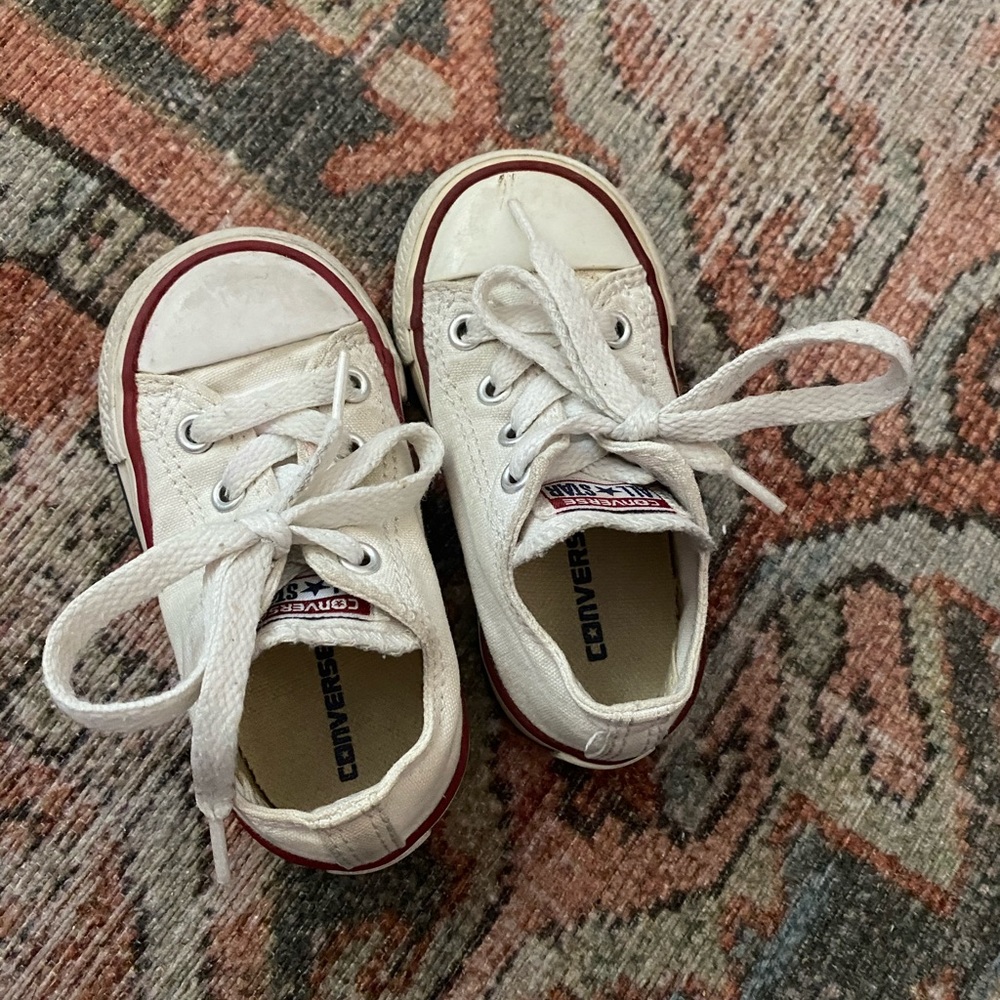 White Toddler Converse